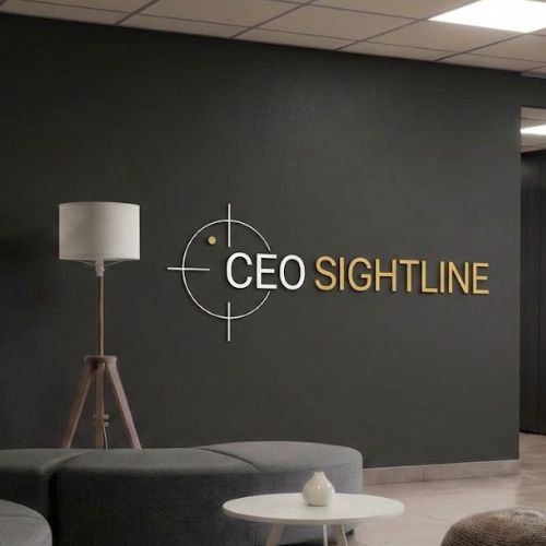 CEO Sightline — Custom Wall Creations commercial install, Kansas City